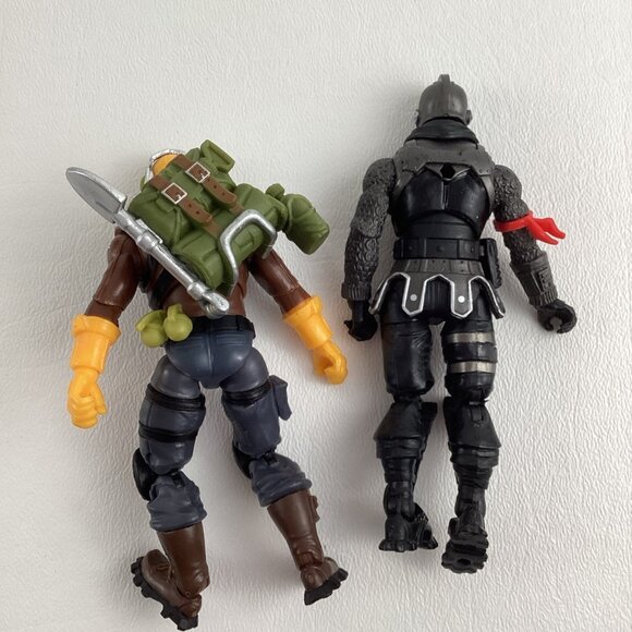 Fortnite Black Knight Raptor 4" Figure Accessories Weapons Lot Epic Games Jazwar - Picture 8 of 8